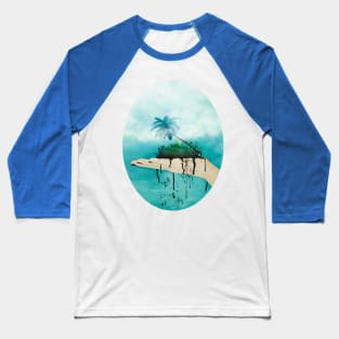 Crumbling paradise Baseball T-Shirt